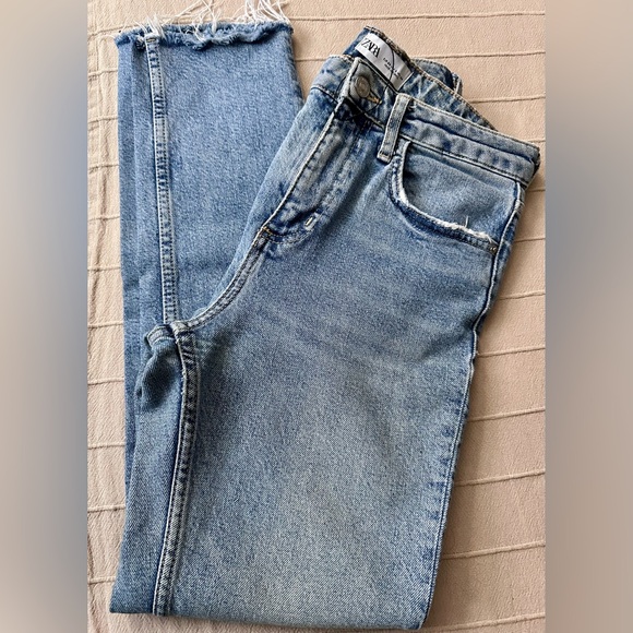 Zara Denim - Zara Sky Blue Denim Pants

NWOT